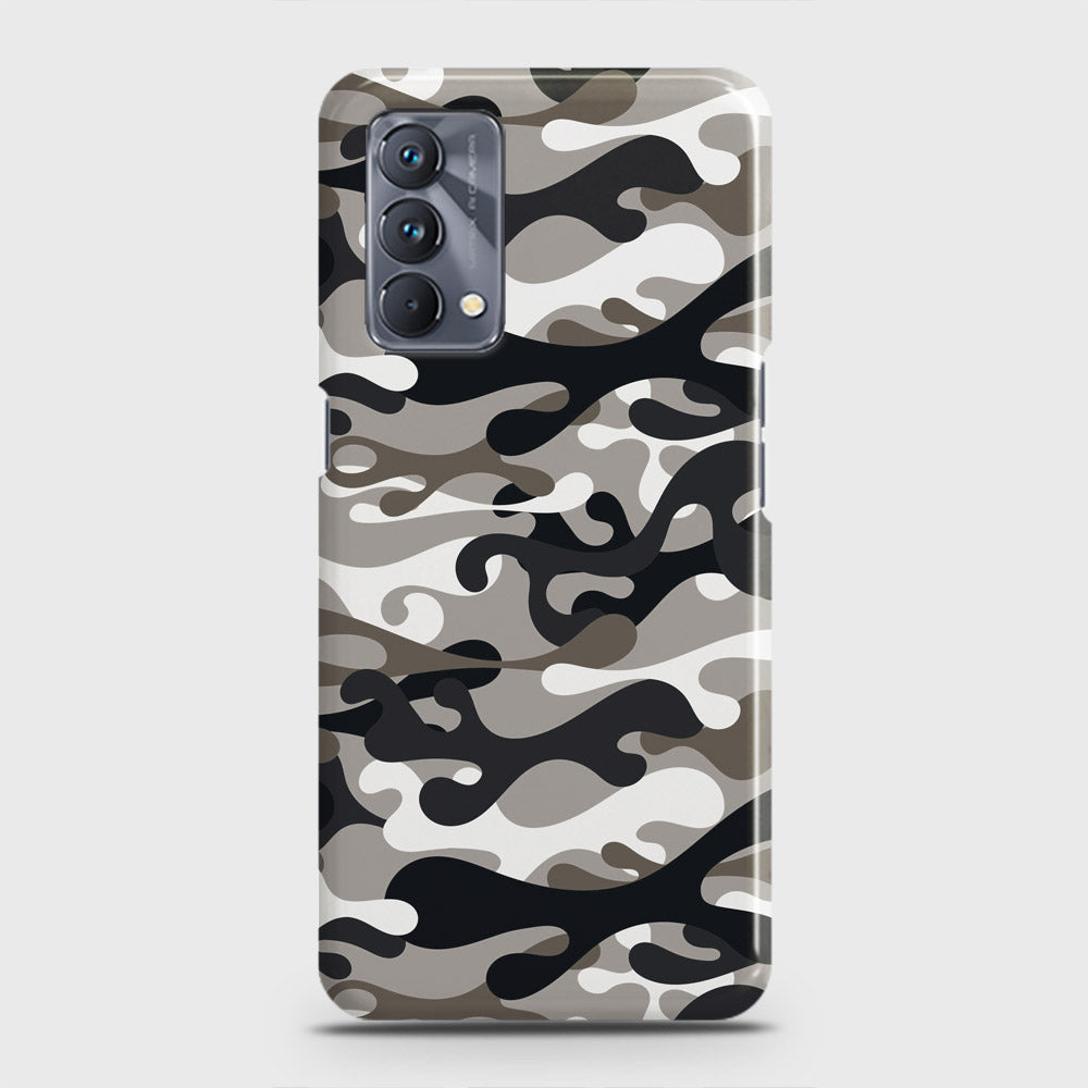 Realme GT Master Cover - Camo Series - Black & Olive Design - Matte Finish - Snap On Hard Case with LifeTime Colors Guarantee