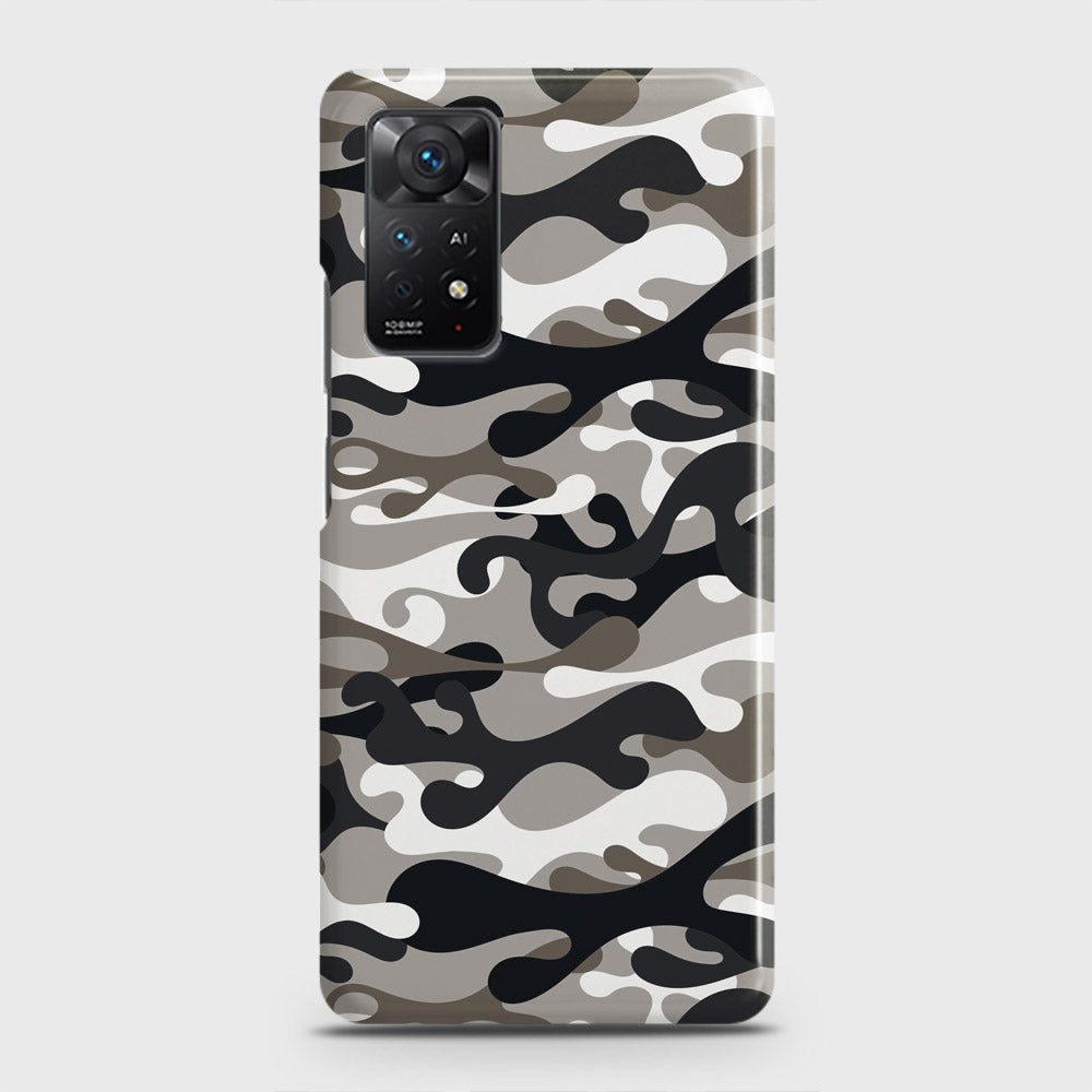 Xiaomi Redmi Note 11S Cover - Camo Series - Black & Olive Design - Matte Finish - Snap On Hard Case with LifeTime Colors Guarantee
