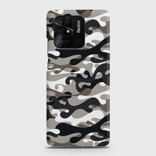 Xiaomi Redmi 10C Cover - Camo Series - Black & Olive Design - Matte Finish - Snap On Hard Case with LifeTime Colors Guarantee