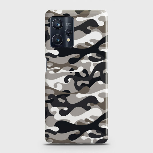 Realme 9 Pro Plus Cover - Camo Series - Black & Olive Design - Matte Finish - Snap On Hard Case with LifeTime Colors Guarantee