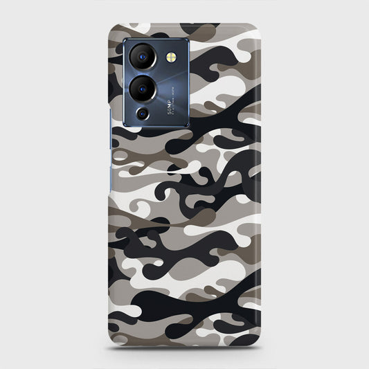 Infinix Note 12 G96 Cover - Camo Series - Black & Olive Design - Matte Finish - Snap On Hard Case with LifeTime Colors Guarantee