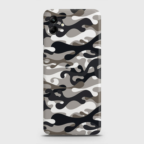 Samsung Galaxy A04 Cover - Camo Series - Black & Olive Design - Matte Finish - Snap On Hard Case with LifeTime Colors Guarantee