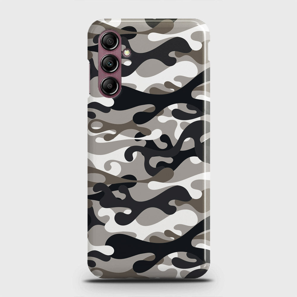 Samsung Galaxy A14 4G Cover - Camo Series - Black & Olive Design - Matte Finish - Snap On Hard Case with LifeTime Colors Guarantee