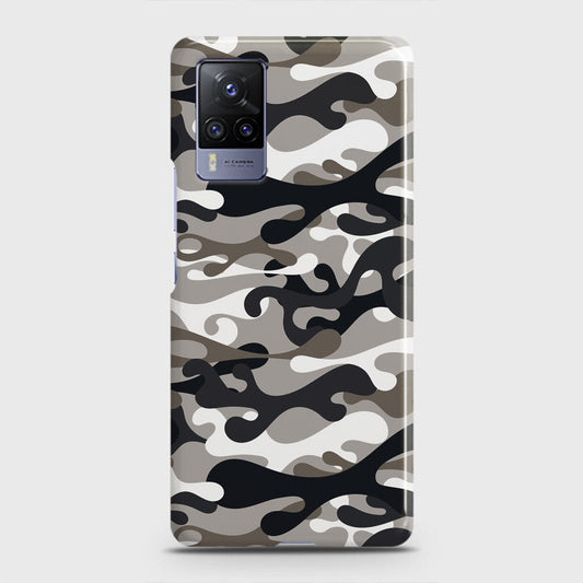 Vivo X60 Pro  Cover - Camo Series - Black & Olive Design - Matte Finish - Snap On Hard Case with LifeTime Colors Guarantee