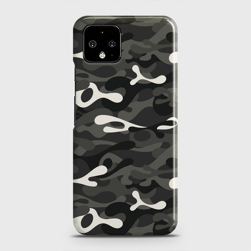 Google Pixel 4 Cover - Camo Series - Ranger Grey Design - Matte Finish - Snap On Hard Case with LifeTime Colors Guarantee