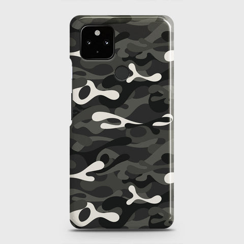 Google Pixel 5 Cover - Camo Series - Ranger Grey Design - Matte Finish - Snap On Hard Case with LifeTime Colors Guarantee
