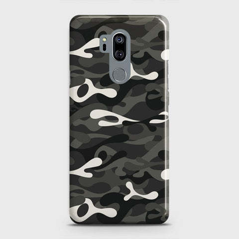 LG G7 ThinQ Cover - Camo Series - Ranger Grey Design - Matte Finish - Snap On Hard Case with LifeTime Colors Guarantee