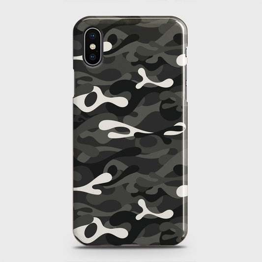 iPhone XS Cover - Camo Series - Ranger Grey Design - Matte Finish - Snap On Hard Case with LifeTime Colors Guarantee