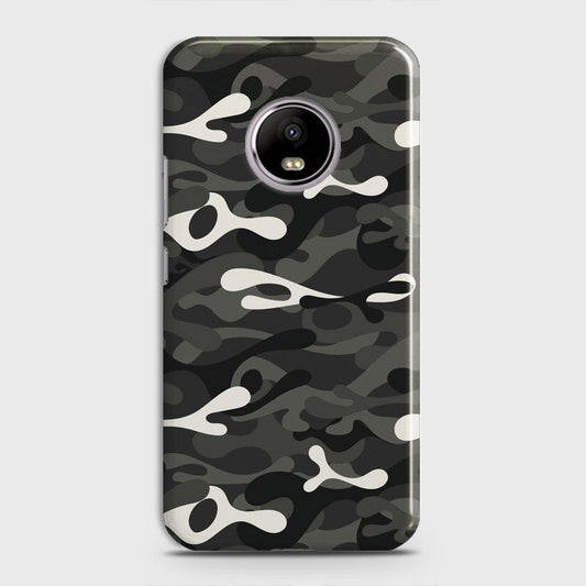 Motorola E4 Cover - Camo Series - Ranger Grey Design - Matte Finish - Snap On Hard Case with LifeTime Colors Guarantee