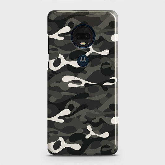 Motorola Moto G7 Plus Cover - Camo Series - Ranger Grey Design - Matte Finish - Snap On Hard Case with LifeTime Colors Guarantee