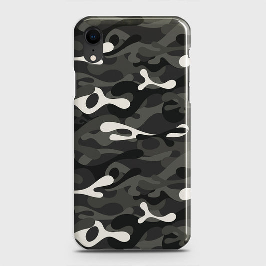 iPhone XR Cover - Camo Series - Ranger Grey Design - Matte Finish - Snap On Hard Case with LifeTime Colors Guarantee