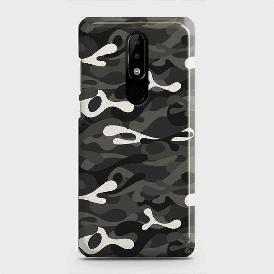 Nokia 3.1 Plus Cover - Camo Series - Ranger Grey Design - Matte Finish - Snap On Hard Case with LifeTime Colors Guarantee