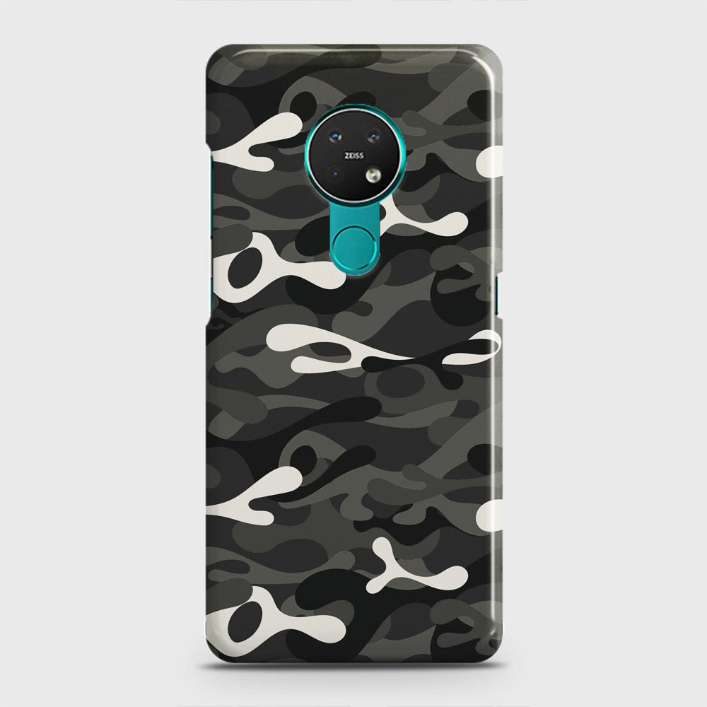 Nokia 7.2 Cover - Camo Series - Ranger Grey Design - Matte Finish - Snap On Hard Case with LifeTime Colors Guarantee