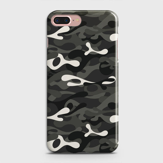 iPhone 8 Plus Cover - Camo Series - Ranger Grey Design - Matte Finish - Snap On Hard Case with LifeTime Colors Guarantee