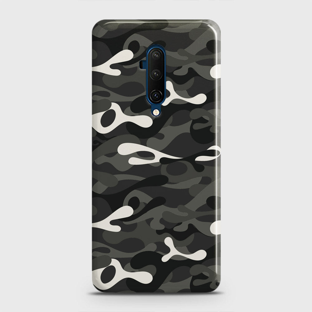 OnePlus 7T Pro  Cover - Camo Series - Ranger Grey Design - Matte Finish - Snap On Hard Case with LifeTime Colors Guarantee