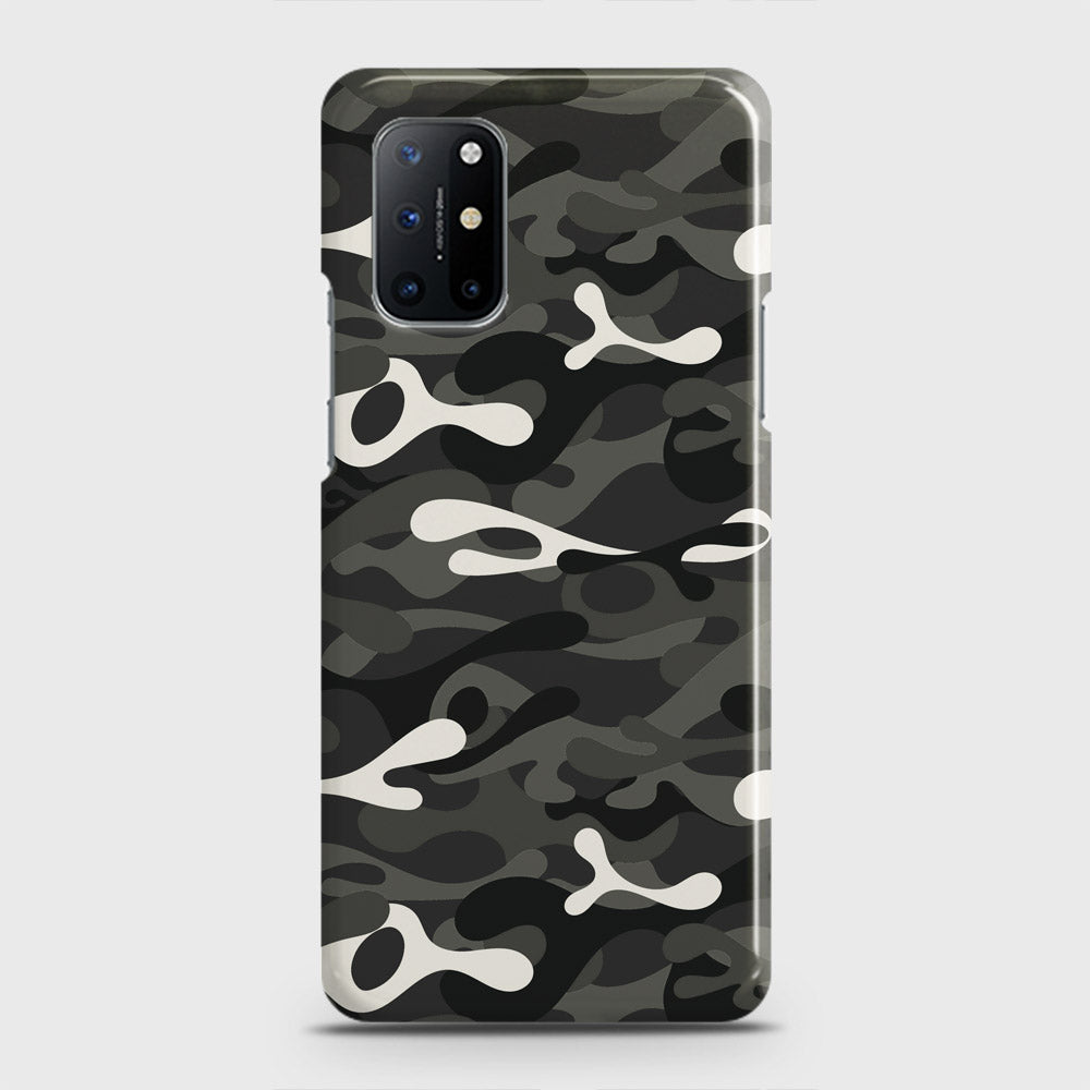 OnePlus 8T  Cover - Camo Series - Ranger Grey Design - Matte Finish - Snap On Hard Case with LifeTime Colors Guarantee