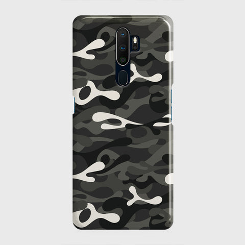 Oppo A5 2020 Cover - Camo Series - Ranger Grey Design - Matte Finish - Snap On Hard Case with LifeTime Colors Guarantee