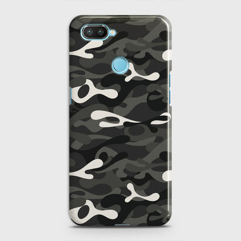 Oppo A5 with Sensor Cut Cover - Camo Series - Ranger Grey Design - Matte Finish - Snap On Hard Case with LifeTime Colors Guarantee