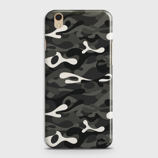 Oppo A37 Cover - Camo Series - Ranger Grey Design - Matte Finish - Snap On Hard Case with LifeTime Colors Guarantee