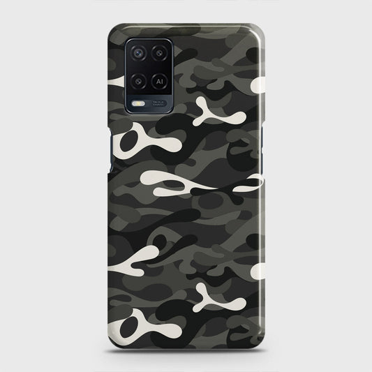 Oppo A54  Cover - Camo Series - Ranger Grey Design - Matte Finish - Snap On Hard Case with LifeTime Colors Guarantee