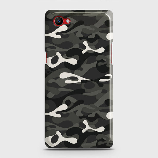 Oppo F7 Youth Cover - Camo Series - Ranger Grey Design - Matte Finish - Snap On Hard Case with LifeTime Colors Guarantee