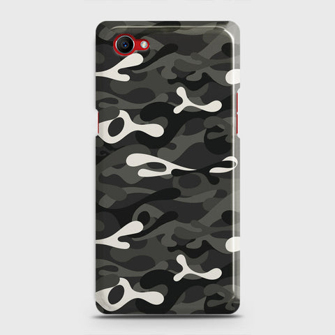 Oppo F7 Youth Cover - Camo Series - Ranger Grey Design - Matte Finish - Snap On Hard Case with LifeTime Colors Guarantee