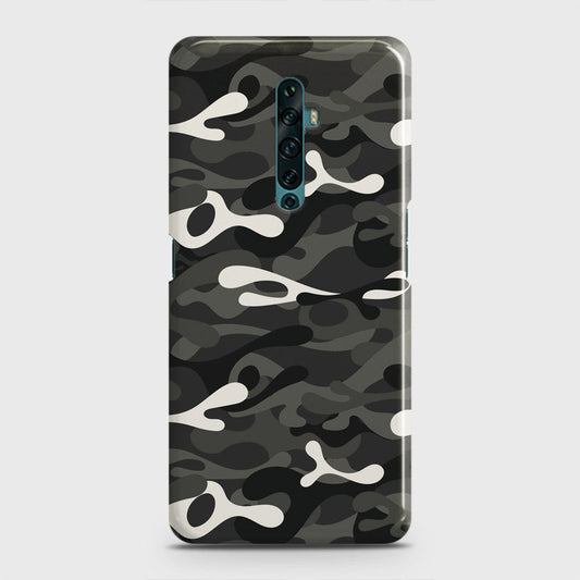 Oppo Reno 2Z Cover - Camo Series - Ranger Grey Design - Matte Finish - Snap On Hard Case with LifeTime Colors Guarantee