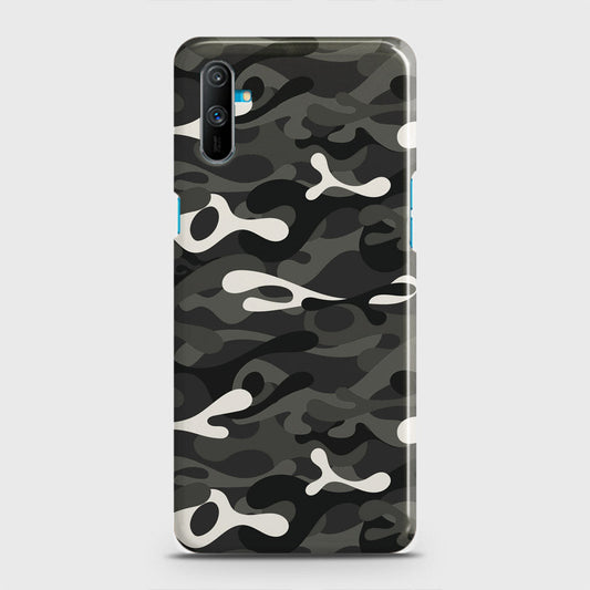 Realme C3 Cover - Camo Series - Ranger Grey Design - Matte Finish - Snap On Hard Case with LifeTime Colors Guarantee
