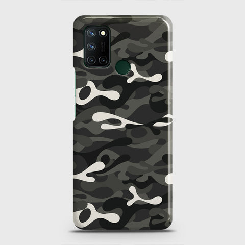 Realme 7i Cover - Camo Series - Ranger Grey Design - Matte Finish - Snap On Hard Case with LifeTime Colors Guarantee