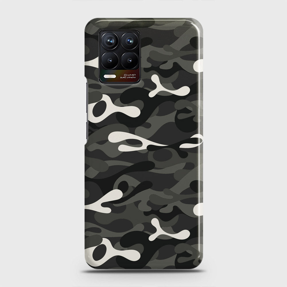 Realme 8 Pro Cover - Camo Series - Ranger Grey Design - Matte Finish - Snap On Hard Case with LifeTime Colors Guarantee