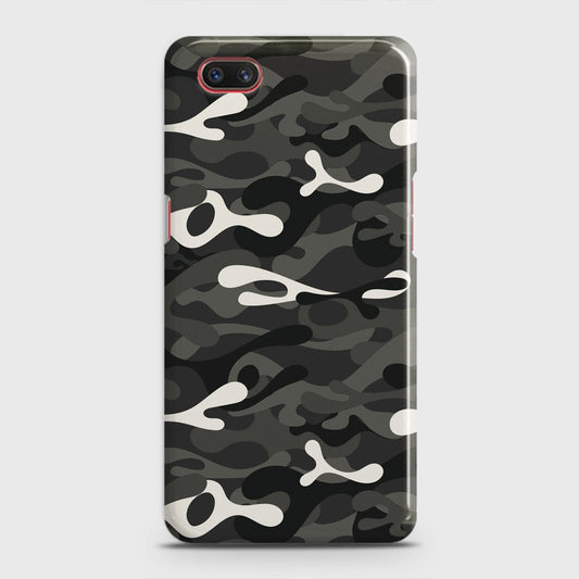 Realme C2 with out flash light hole Cover - Camo Series - Ranger Grey Design - Matte Finish - Snap On Hard Case with LifeTime Colors Guarantee