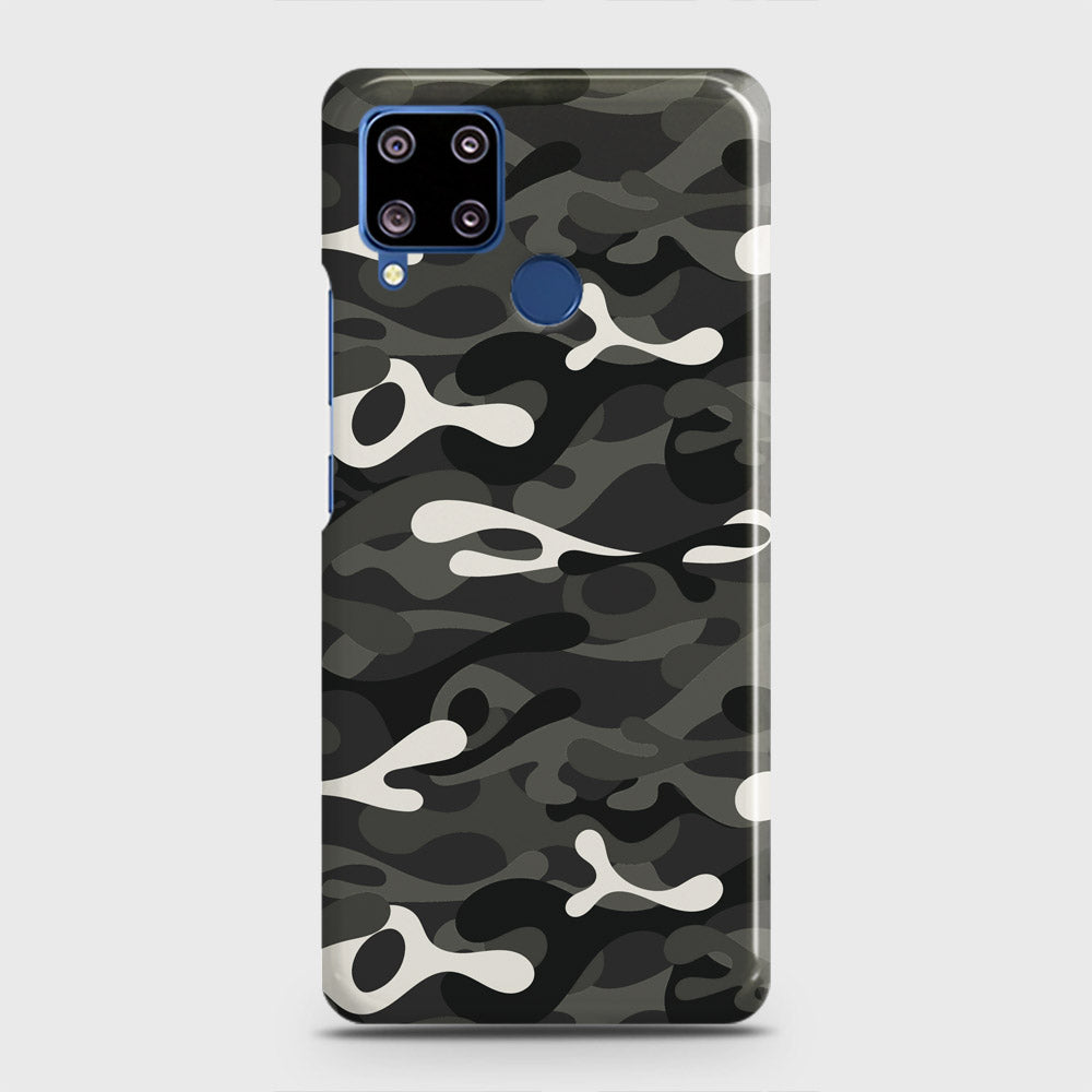 Realme C15 Cover - Camo Series - Ranger Grey Design - Matte Finish - Snap On Hard Case with LifeTime Colors Guarantee