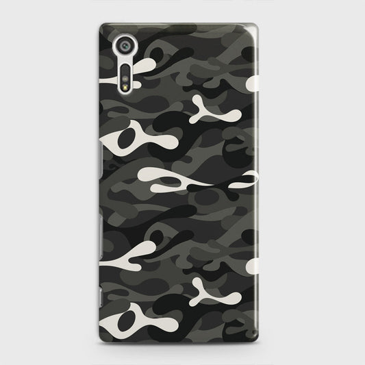 Sony Xperia XZ / XZs Cover - Camo Series - Ranger Grey Design - Matte Finish - Snap On Hard Case with LifeTime Colors Guarantee