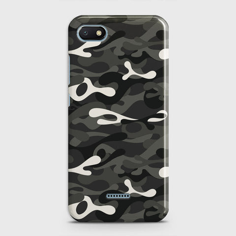 Xiaomi Redmi 6A Cover - Camo Series - Ranger Grey Design - Matte Finish - Snap On Hard Case with LifeTime Colors Guarantee