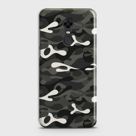 Redmi 5 Plus  Cover - Camo Series - Ranger Grey Design - Matte Finish - Snap On Hard Case with LifeTime Colors Guarantee