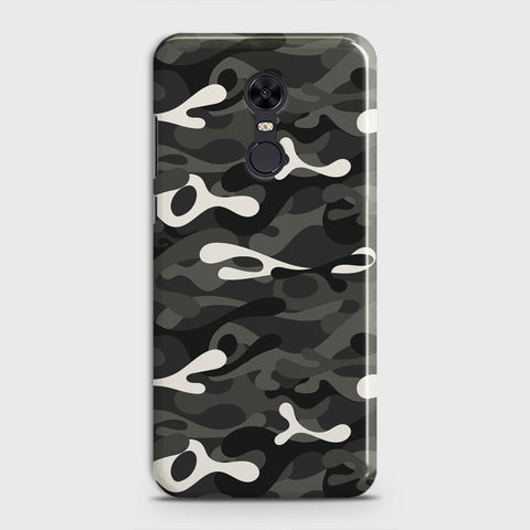 Redmi 5 Plus  Cover - Camo Series - Ranger Grey Design - Matte Finish - Snap On Hard Case with LifeTime Colors Guarantee