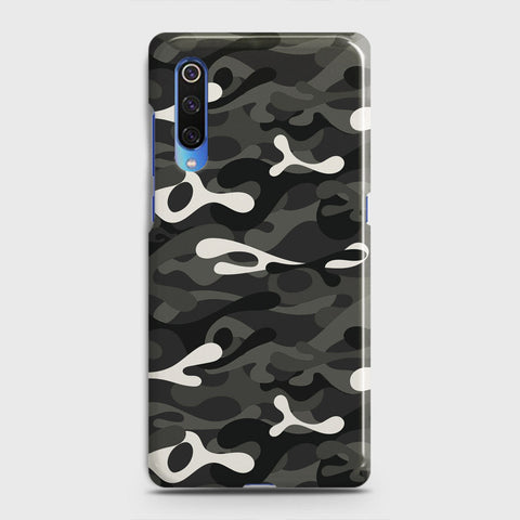 Xiaomi Mi 9 Cover - Camo Series - Ranger Grey Design - Matte Finish - Snap On Hard Case with LifeTime Colors Guarantee