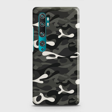 Xiaomi Mi Note 10 Pro Cover - Camo Series - Ranger Grey Design - Matte Finish - Snap On Hard Case with LifeTime Colors Guarantee