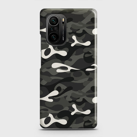 Xiaomi Poco F3 Cover - Camo Series - Ranger Grey Design - Matte Finish - Snap On Hard Case with LifeTime Colors Guarantee