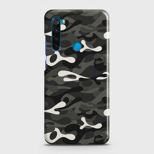 Xiaomi Redmi Note 8 Cover - Camo Series - Ranger Grey Design 7 - Matte Finish - Snap On Hard Case with LifeTime Colors Guarantee