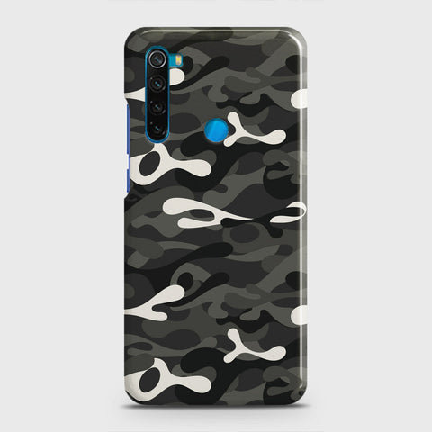 Xiaomi Redmi Note 8 Cover - Camo Series - Ranger Grey Design 7 - Matte Finish - Snap On Hard Case with LifeTime Colors Guarantee