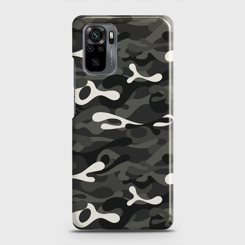 Xiaomi Redmi Note 10 4G Cover - Camo Series - Ranger Grey Design - Matte Finish - Snap On Hard Case with LifeTime Colors Guarantee