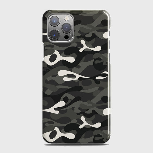 iPhone 12 Pro Max Cover - Camo Series - Ranger Grey Design - Matte Finish - Snap On Hard Case with LifeTime Colors Guarantee