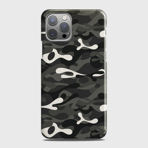 iPhone 12 Pro Max Cover - Camo Series - Ranger Grey Design - Matte Finish - Snap On Hard Case with LifeTime Colors Guarantee