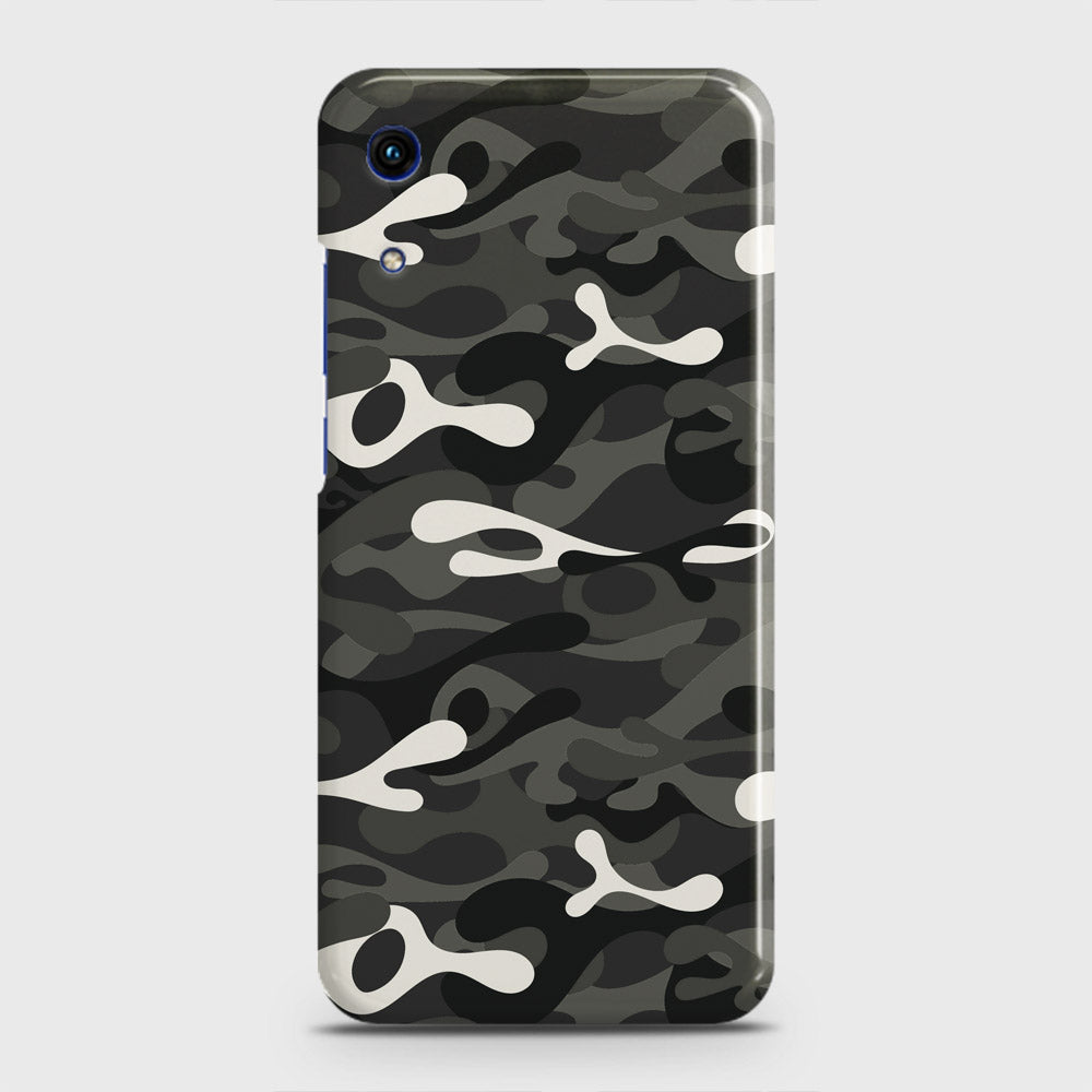Honor 8A Without Sensor Cut Cover - Camo Series - Ranger Grey Design - Matte Finish - Snap On Hard Case with LifeTime Colors Guarantee