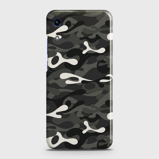 Honor 8A Without Sensor Cut Cover - Camo Series - Ranger Grey Design - Matte Finish - Snap On Hard Case with LifeTime Colors Guarantee