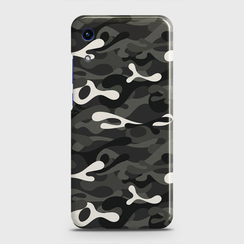 Honor 8A Without Sensor Cut Cover - Camo Series - Ranger Grey Design - Matte Finish - Snap On Hard Case with LifeTime Colors Guarantee