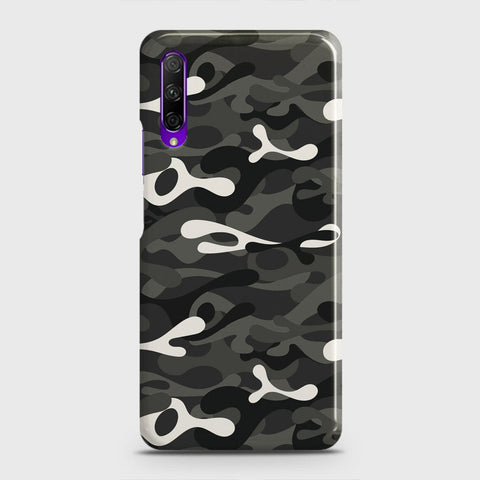 Honor 9X Cover - Camo Series - Ranger Grey Design - Matte Finish - Snap On Hard Case with LifeTime Colors Guarantee