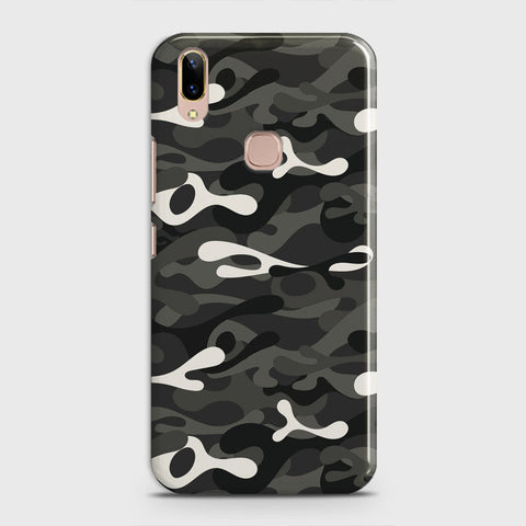 Vivo V9 / V9 Youth Cover - Camo Series - Ranger Grey Design - Matte Finish - Snap On Hard Case with LifeTime Colors Guarantee