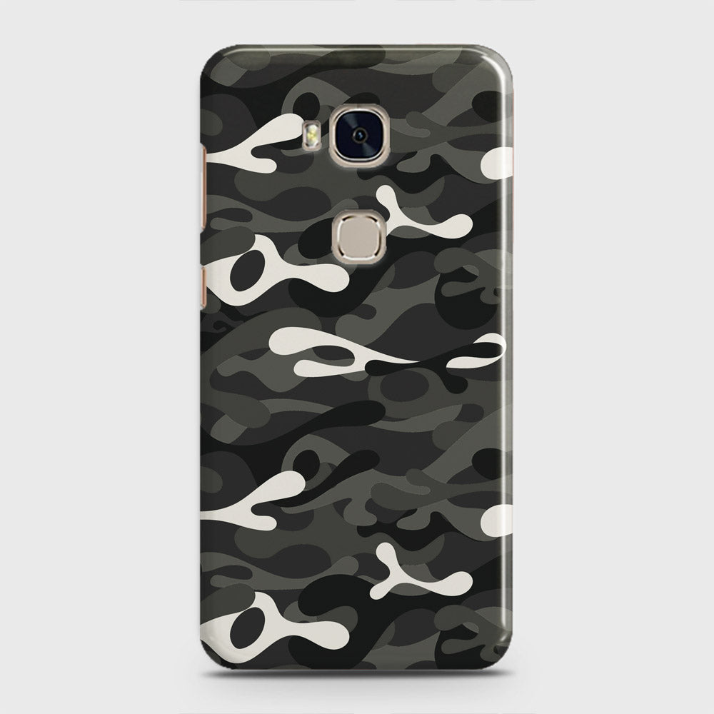 Huawei Honor 5X Cover - Camo Series - Ranger Grey Design - Matte Finish - Snap On Hard Case with LifeTime Colors Guarantee